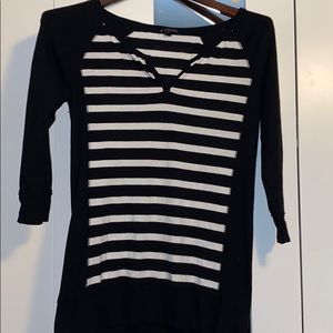 3/4 Length Striped Express Shirt